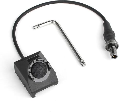 NOBUHIRO Remote Pressure Switch Compatible with M300 M600 Tactical Flashlight, Metal Tactical Light Switch Weapon Light Switch Mounted for 20mm Picatinny Rail in Kuwait