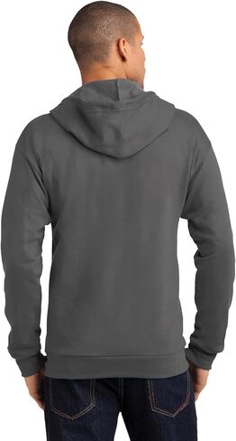 صوف بغطاء للرأس بسحاب كامل من Anvil، كبير، فحمي in Kuwait