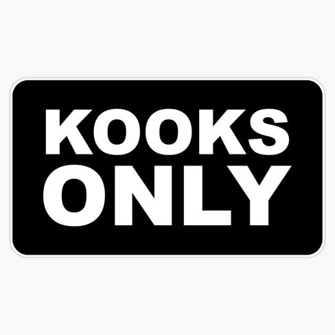 Kooks Only Bro Vinyl Sticker Waterproof Decal Laptop Wall Window Bumper Sticker 5" in Saudi Arabia