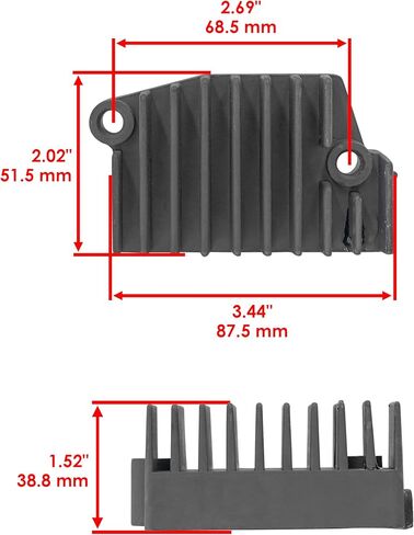 Caltric Regulator Rectifier Compatible with Yamaha Vmx1200 V-Max 1200 1996-2007 in Saudi Arabia