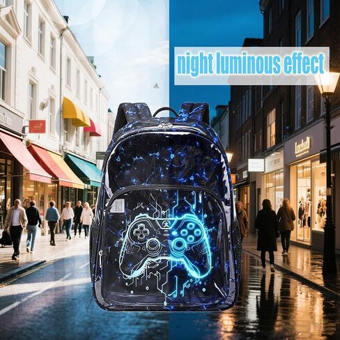 Jumpopack Clear Backpack Clear Bookbag Heavy Duty TPU Clear Backpacks for School Transparent Backpack See Through Backpack,Clear Backpack for Stadium Events,Purple in Kuwait