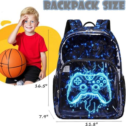 Jumpopack Clear Backpack Clear Bookbag Heavy Duty TPU Clear Backpacks for School Transparent Backpack See Through Backpack,Clear Backpack for Stadium Events,Purple in Kuwait