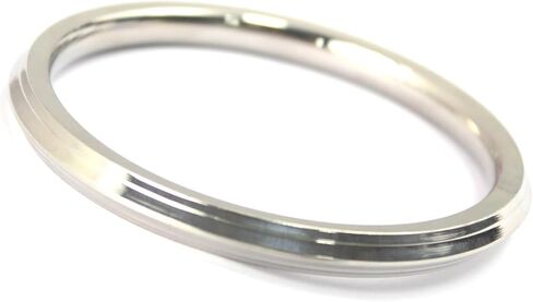 Punjabi/Sikh Steel Silver Kada/Bracelet for Men Or Internal Diameter 6 cm Weight 45 Gram Thickness 0.8 cm in Saudi Arabia