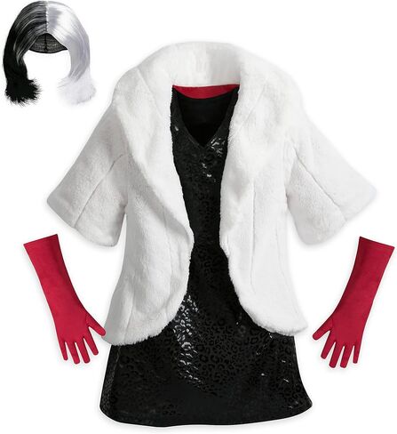 Disney Cruella De Vil Costume for Kids – 101 Dalmatians in Saudi Arabia