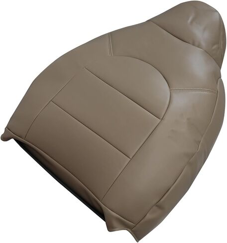 NLQR 1999 2000 Front Driver and Passenger Bottom & Top Replacement Seat Covers & 2pcs Seat Armrest Covers Tan Compatible with Ford F250 F350 F450 F550 Lariat XLT XL Super Duty in Saudi Arabia