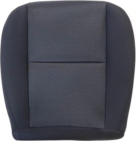 غطاء مقعد قماشي بديل من الجانب السفلي والعلوي من GXARTS للسائق #19C أسود مناسب لسيارة Chevy Silverado Avalanche Suburban Tahoe GMC Sierra Yukon 2007 2008 2009 2010 2011 2012 2013 2014 in Saudi Arabia