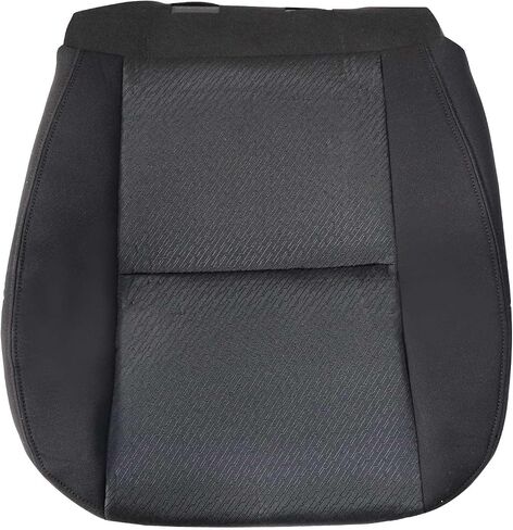 غطاء مقعد قماشي بديل من الجانب السفلي والعلوي من GXARTS للسائق #19C أسود مناسب لسيارة Chevy Silverado Avalanche Suburban Tahoe GMC Sierra Yukon 2007 2008 2009 2010 2011 2012 2013 2014 in Saudi Arabia