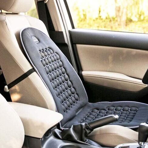 Car Seat Bubble Cushion Protector Cover Breathable Massage Magnet Auto Truck SUV Car Seat Pad Orthopedic Cushion Magnetic Therapy Seat Pillow Driving Posture Support Cushion Auto Chair Back Support in Saudi Arabia