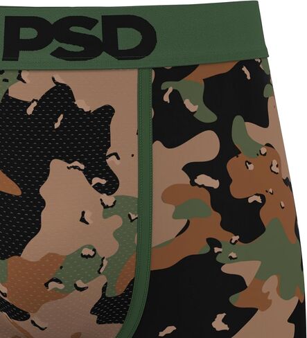 سراويل بوكسر للرجال من PSD - مموهة قتالية، درزة داخلية 7 بوصة، ماصة للرطوبة، تمدد في 4 اتجاهات، سراويل بوكسر للرجال، مقاس صغير in Kuwait