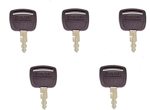 Excavator Keys S450 Black（5 PCS） Suitable for Komatsu CX75/CX080/CX130/CX210/CX260/CX330/CX480 Cab Door & Ignition Start Keys, Heavy Equipment Replacement Key Set in Saudi Arabia