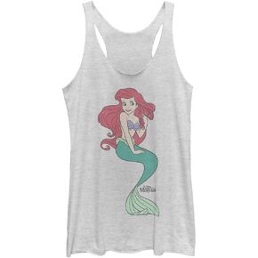 Disney Princesses Ariel Big Vintage Women's Racerback Tank Top in Kuwait