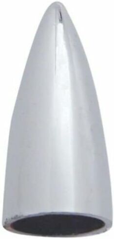 Chrome Bullet Head Valve Caps For Wheels and Tires, Standard Fit, Set of 4 in Saudi Arabia