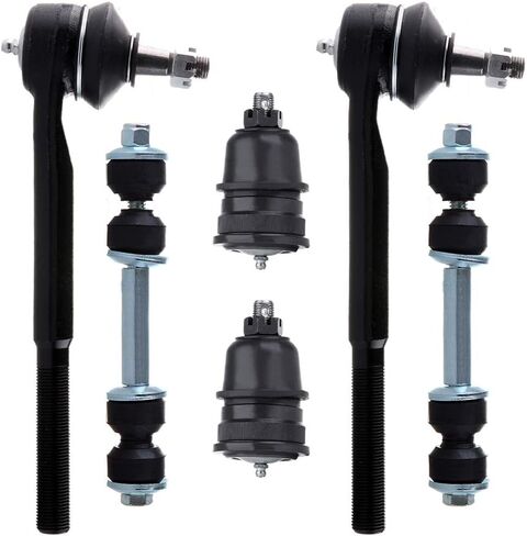 ALEGE 6Pcs Front Suspension Kit,Fit for Chevrolet Camaro 1982-1992 for Pontiac Firebird 1982-1992,Front Lower Ball Joint Outer Tie Rod End Sway Bar End Link in Saudi Arabia