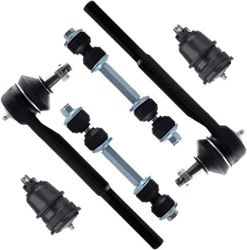 ALEGE 6Pcs Front Suspension Kit,Fit for Chevrolet Camaro 1982-1992 for Pontiac Firebird 1982-1992,Front Lower Ball Joint Outer Tie Rod End Sway Bar End Link in Saudi Arabia