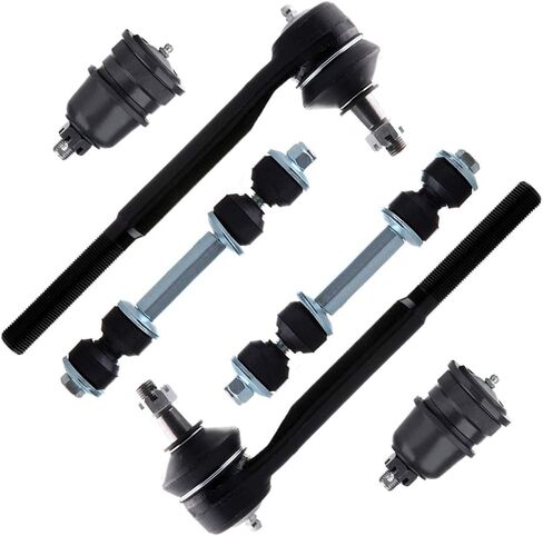 ALEGE 6Pcs Front Suspension Kit,Fit for Chevrolet Camaro 1982-1992 for Pontiac Firebird 1982-1992,Front Lower Ball Joint Outer Tie Rod End Sway Bar End Link in Saudi Arabia