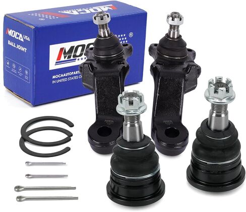 MOCA 4x Front Upper & Lower Ball Joints Fit for Toyota 1995-2004 Tacoma 2.7L, for Toyota 1995-2004 Tacoma 3.4L, for Toyota 1995-1997 Tacoma 2.4L in Saudi Arabia