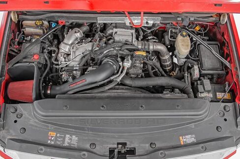 مدخل هواء بارد من Rough Country مع فلتر مسبق لـ 17-19 Chevy/GMC 2500HD - 10478PF in Saudi Arabia