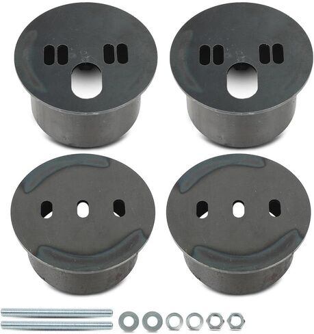 G-PLUS Universal Front Air Ride Bag Brackets Kit Cups 4.5" OD Compatible with Any Cars & Trucks with 4.5" Front Coil Spring Diameter in Saudi Arabia