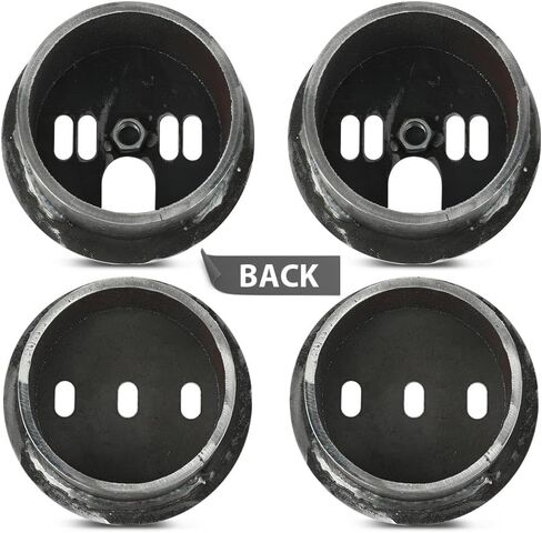G-PLUS Universal Front Air Ride Bag Brackets Kit Cups 4.5" OD Compatible with Any Cars & Trucks with 4.5" Front Coil Spring Diameter in Saudi Arabia