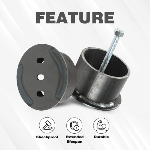 G-PLUS Universal Front Air Ride Bag Brackets Kit Cups 4.5" OD Compatible with Any Cars & Trucks with 4.5" Front Coil Spring Diameter in Saudi Arabia