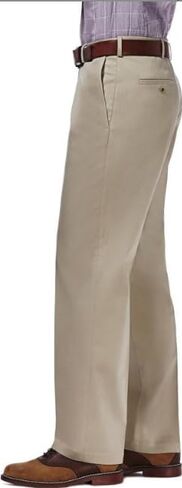 Men's Classic Fit Casual Stretch Pant with Pockets Premium No Iron in Saudi Arabia