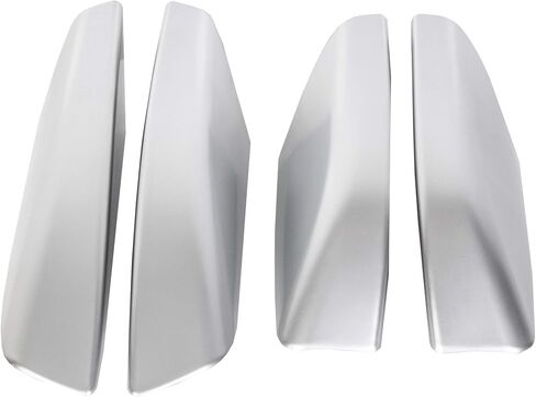 HECASA Roof Rack End Caps Compatible with 2003-2009 Toyota 4Runner N210 Protective Covers for Roof Rail & Luggage Rack Shell Trim Replacement for 6349135010 4 Pcs Silver in Saudi Arabia