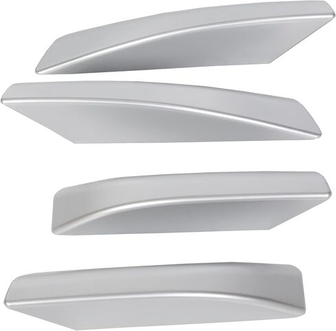 HECASA Roof Rack End Caps Compatible with 2003-2009 Toyota 4Runner N210 Protective Covers for Roof Rail & Luggage Rack Shell Trim Replacement for 6349135010 4 Pcs Silver in Saudi Arabia
