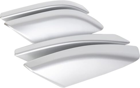 HECASA Roof Rack End Caps Compatible with 2003-2009 Toyota 4Runner N210 Protective Covers for Roof Rail & Luggage Rack Shell Trim Replacement for 6349135010 4 Pcs Silver in Saudi Arabia