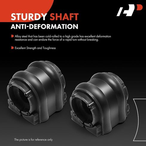 A-Premium 2 x Front or Rear To Frame Sway Bar Bushing Kit, Compatible with Hyundai Elantra, Elantra GT N, Sonata, Santa Fe, Tucson, Ioniq & Kia Soul, Soul EV, Optima, Sorento, Forte, Sportage, Niro in Saudi Arabia