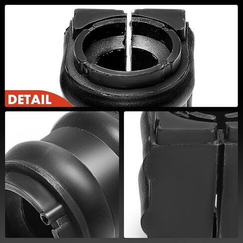 A-Premium 2 x Front or Rear To Frame Sway Bar Bushing Kit, Compatible with Hyundai Elantra, Elantra GT N, Sonata, Santa Fe, Tucson, Ioniq & Kia Soul, Soul EV, Optima, Sorento, Forte, Sportage, Niro in Saudi Arabia
