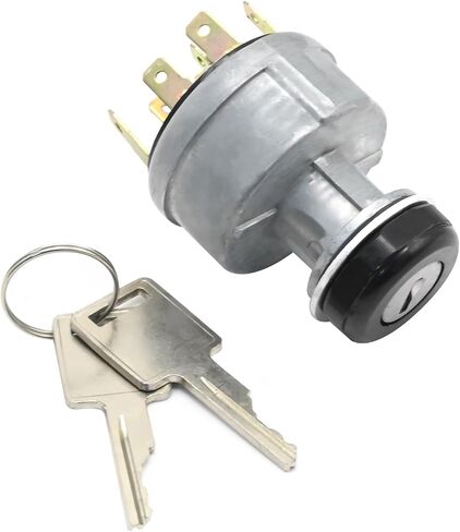 31-280 4 Positions 7-Pins Ignition Switch with 6693241 Keys, Replacement for Tractors,Replaces 6693241 in Saudi Arabia