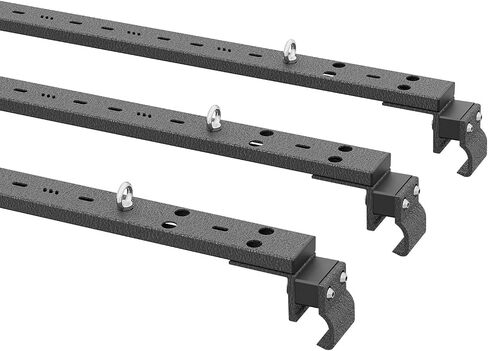 Heavy Duty 400 LBS Roof Rack Cross Bars Compatible with Flush & Raised Side Rails, Adjustable Crossbars Cargo Carrier Rooftop Luggage Fit Most SUVs Cars Vehicles in Saudi Arabia