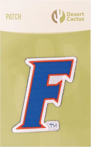 Desert Cactus University of Florida Patch – Embroidered Iron On/Sew On Applique for Blazers, Jackets, Backpacks, Bags, Hats & Tactical Gear – Florida Gators (Patch - Design D) in Saudi Arabia