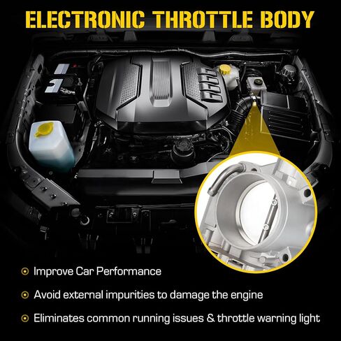Electric Throttle Body Fit for Volkswagen Beetle 2006 2007 2.5L, Fit for Rabbit 2006 2007 2.5L, Fit for Bora 2005-2007 2.5L,Fit for Jetta 2005-2007 2.5L, Replace for 67-4013, 1540222 in Saudi Arabia