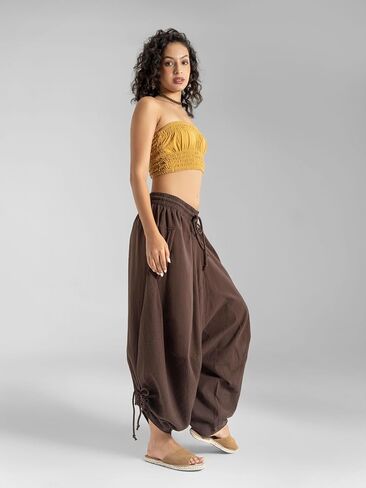 Women’s Cotton Bali Harem Pants – Relaxed Fit Yoga Lounge – Casual Summer Beach Trousers in Saudi Arabia