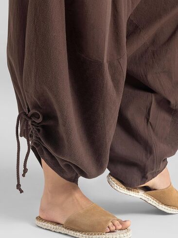 Women’s Cotton Bali Harem Pants – Relaxed Fit Yoga Lounge – Casual Summer Beach Trousers in Saudi Arabia