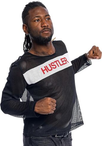 زي وكيل مكافحة الصابون تايلر المزاحم شبكة طويلة الأكمام تي شيرت هالوين زي تأثيري in Saudi Arabia