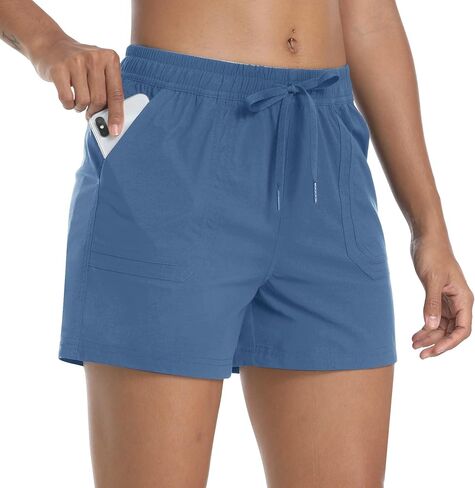 Women’s Hiking Athletic Quick Dry Shorts with Pockets Cargo Short Outdoor Breathable Workout Pant in Saudi Arabia
