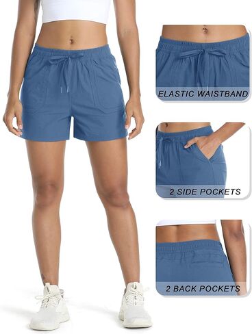 Women’s Hiking Athletic Quick Dry Shorts with Pockets Cargo Short Outdoor Breathable Workout Pant in Saudi Arabia