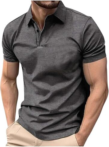 True Classic Men’s Polo Shirts Collared & Active Golf Shirt Moisture Wicking Quick-Dry Short Sleeve Casual T-Shirts in Saudi Arabia