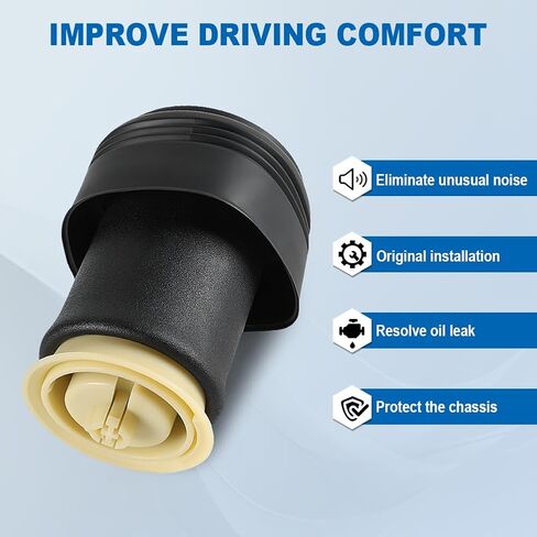 2PCS الخلفي الهواء الربيع الهواء تعليق حقيبة امتصاص استبدال لسيارات BMW X5 E70 2007 2008 2009 2010 2011 2012 2013، استبدال لسيارات BMW X5 X6 E71 E72 2008-2014، يستبدل 37126790080 37126790078 in Saudi Arabia