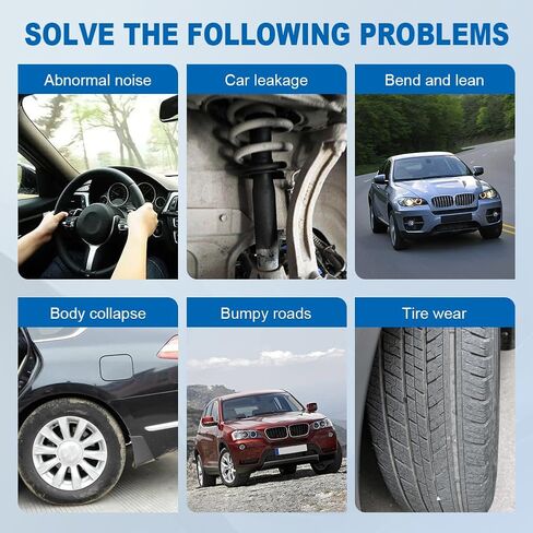 2PCS الخلفي الهواء الربيع الهواء تعليق حقيبة امتصاص استبدال لسيارات BMW X5 E70 2007 2008 2009 2010 2011 2012 2013، استبدال لسيارات BMW X5 X6 E71 E72 2008-2014، يستبدل 37126790080 37126790078 in Saudi Arabia
