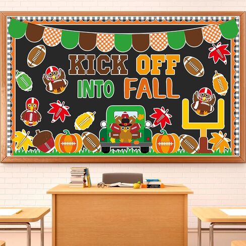 Halloween Bulletin Board Decorations Set Boho Cute Ghost Paper Cutouts Blackboard Border Classroom Decorations Supplies for Halloween Party School Nursery Classroom Chalkboard Office Home Wall Decor in Kuwait