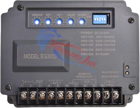 Brushless Generator Governor Speed Controller Module Regulator for EG2000 EG3000 EG3002 Genset Engine Electronic Control Part(EG3002 Copy) in Saudi Arabia