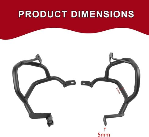 Highway Crash Bar Engine Guard Replacement for Honda NX400 NX500 NX 400 500 2024 2025 (upper and lower) in Saudi Arabia