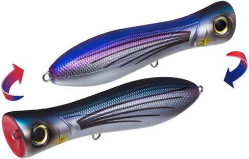 Yo-Zuri R1154-CPYP Bull Pop Floating Lure, Pearl Yellow Pink in Saudi Arabia