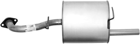 Part Synergy Replacement for Aluminized Steel Exhaust Muffler and Pipe Assembly for Toyota Yaris 2007-2017 Direct Fits OE in Saudi Arabia