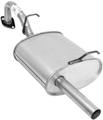 Part Synergy Replacement for Aluminized Steel Exhaust Muffler and Pipe Assembly for Toyota Yaris 2007-2017 Direct Fits OE in Saudi Arabia