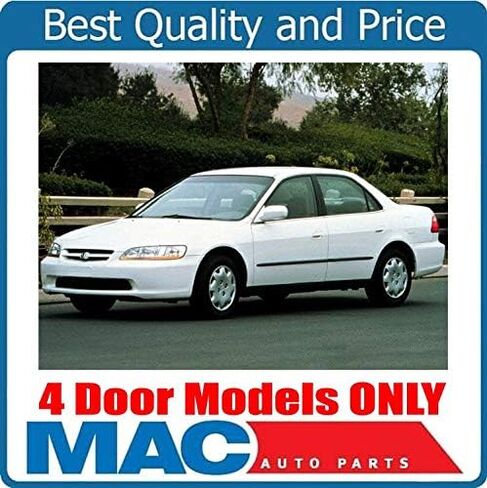 قطع غيار كاتم صوت خلفي لأنبوب الرنان لنظام العادم لسيارة Honda Accord 2.3L 4 Dr 1998 1999 2000 2001 2002 in Saudi Arabia
