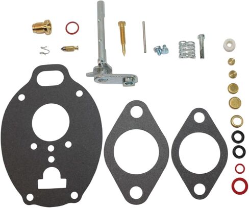 Basic Carburetor Repair Kit Fits John Deere 440 Minneapolis Moline 445 JetStar 4 Star Big Mo 400 Tractor (For Marvel Schebler TSX633 TSX713 TSX756 TSX878 carburetors) in Saudi Arabia